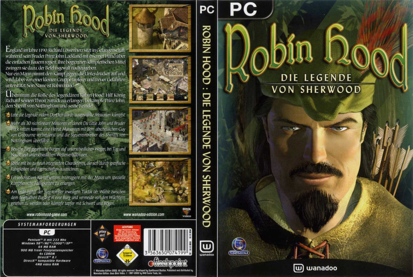 Robin Hood Die Legende von Sherwood DVD | PC Covers ...
